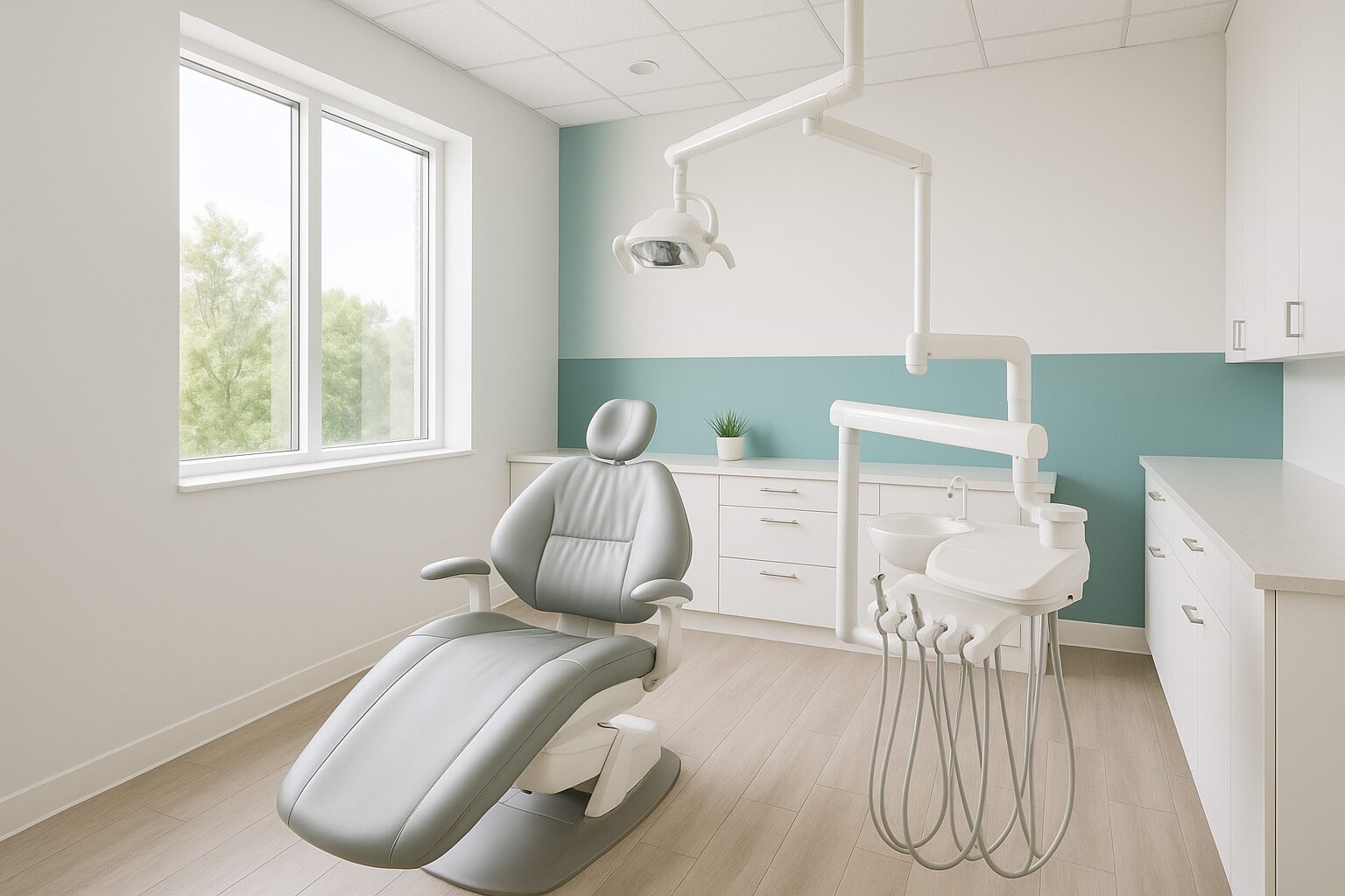 Bright Lakeside Family Dental treatment room