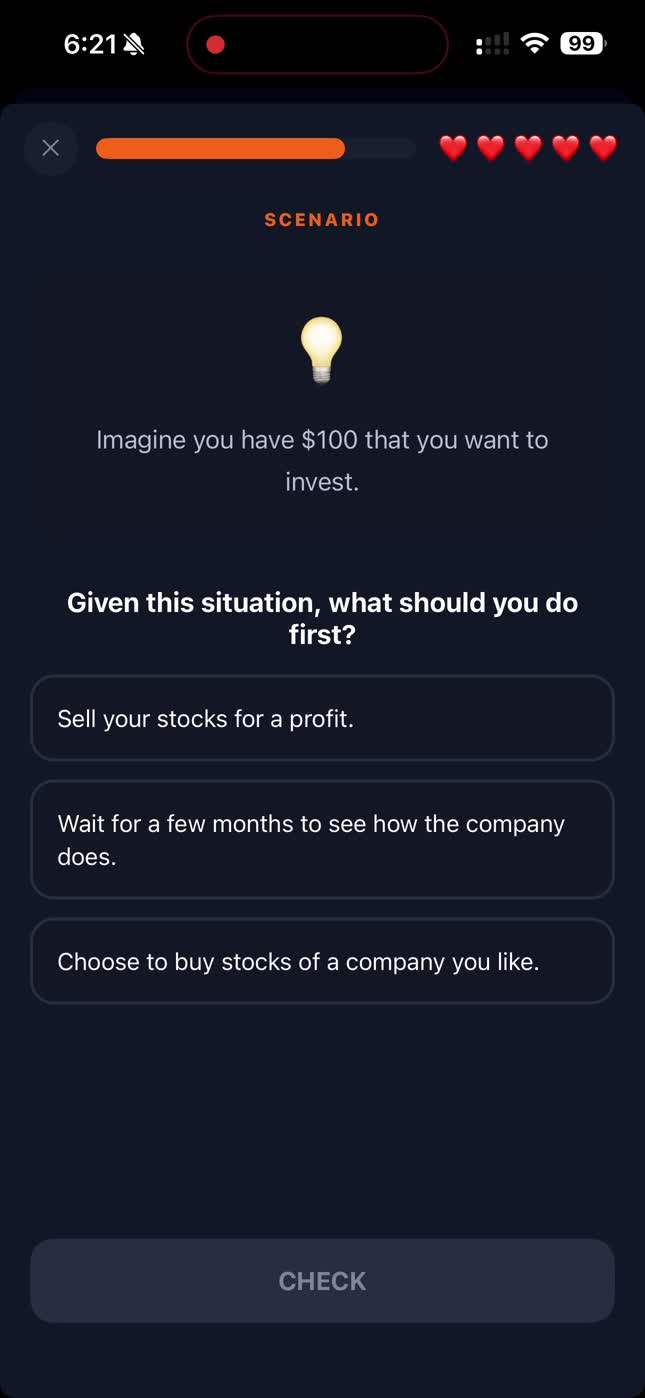 ProjectAdulting demo screenshot 7